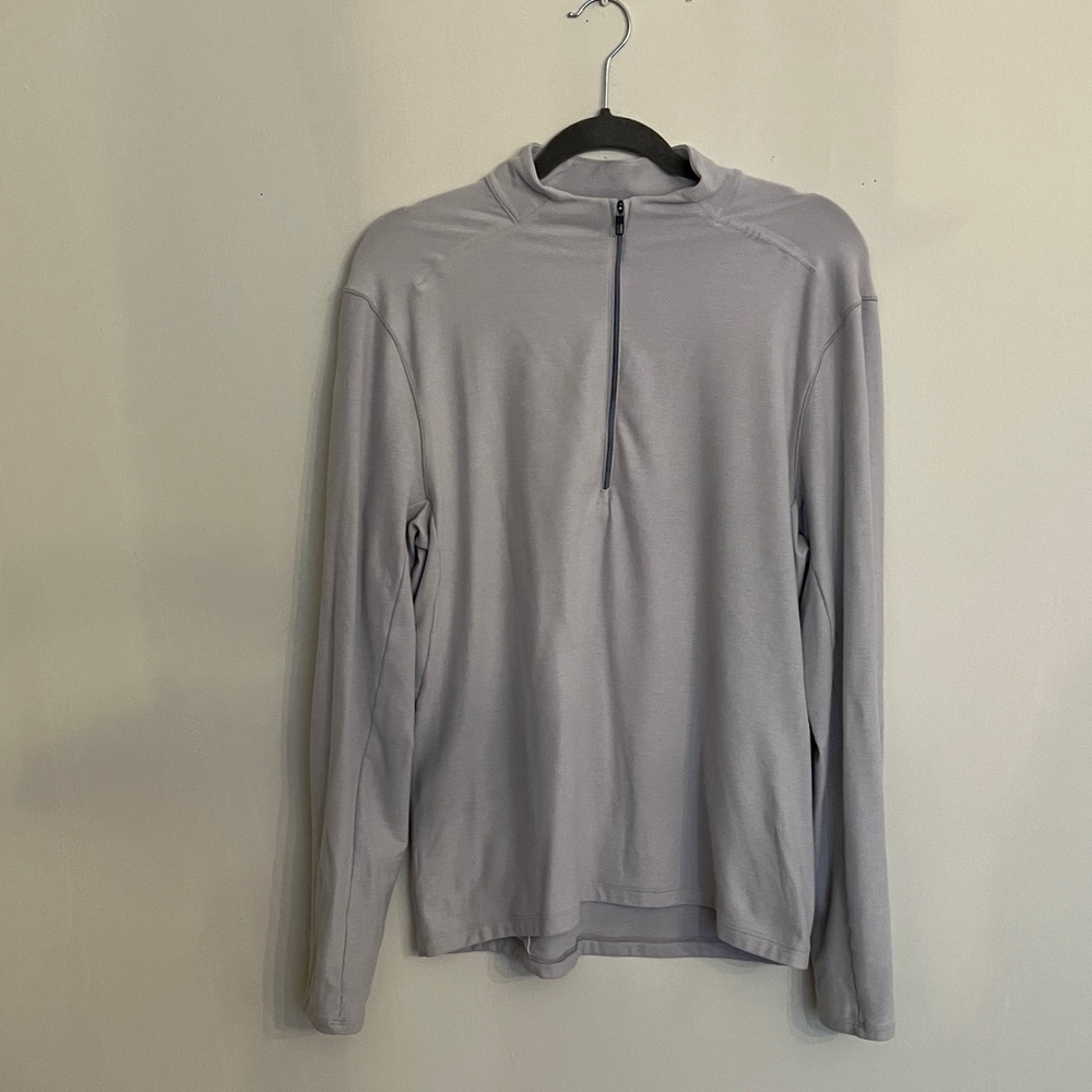lululemon athletica Light Gray Shirt Jacket